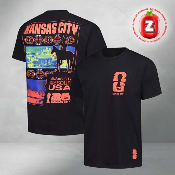 2026 FIFA World Cup Outerstuff Kansas City Host City Local Two Sides Unisex T-Shirt
