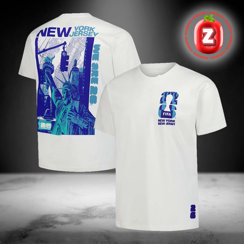 2026 FIFA World Cup Outerstuff New York Host City Local Two Sides Unisex T-Shirt