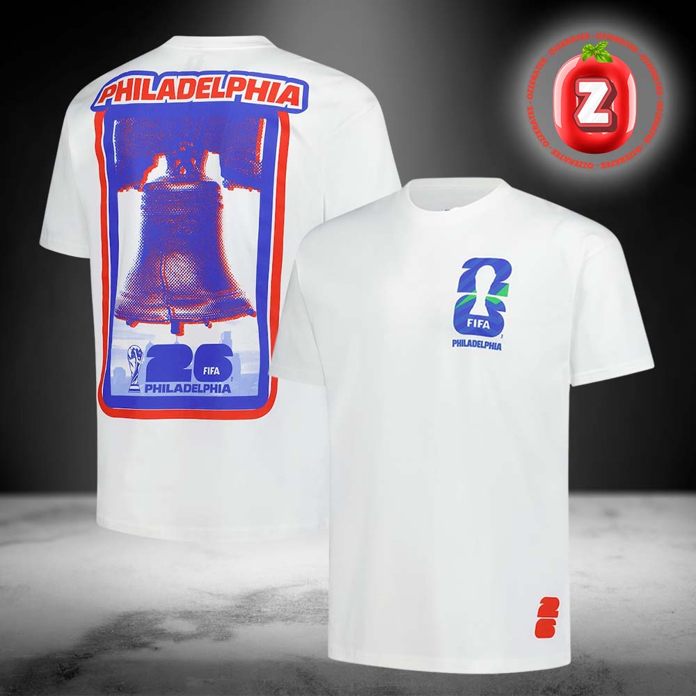 2026 FIFA World Cup Outerstuff Philadelphia Host City Local Two Sides Unisex T-Shirt