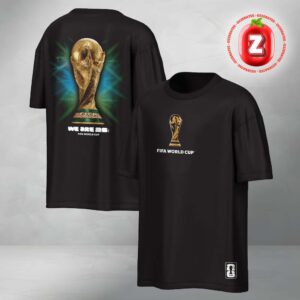2026 FIFA World Cup Outerstuff Trophy Two Sides Unisex T-Shirt