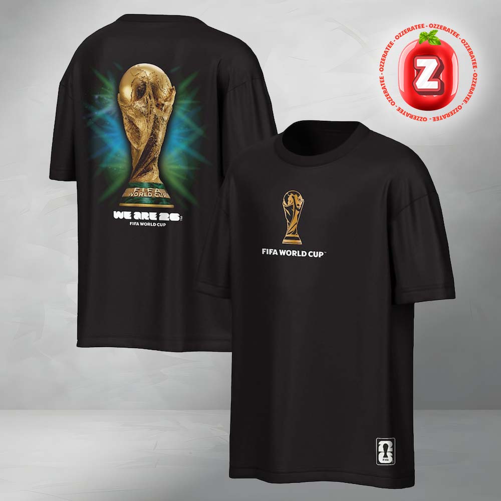 2026 FIFA World Cup Outerstuff Trophy Two Sides Unisex T-Shirt