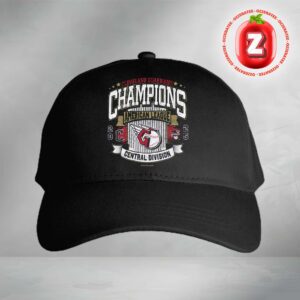 47 Cleveland Guardians 2025 AL Central Division Champions Franklin Classic Cap Hat Snapback