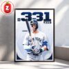 Bobby Witt Jr Kansas City Royals Hits Leader MLB Baseball 2025 Royal Power Home Decor Poster Canvas