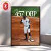 Aaron Judge New York Yankees .331 Batting Average Leader MLB 2025 Historic Season Home Decor Poster Canvas