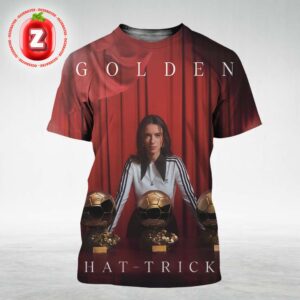 Aitana Bonmatí Ballon d’Or 2025 Golden Hat-Trick Historic Achievement All Over Print Shirt