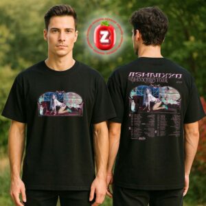 Ashnikko Smoochie Tour 2026 Europe US Canada Australia New Zealand Music Poster Two Sides Unisex T-Shirt