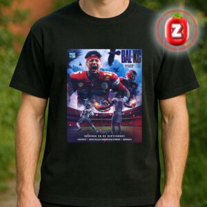 Baltimore Ravens Showdown vs Kansas City Chiefs NFL Football September 28 2025 Unisex T-Shirt