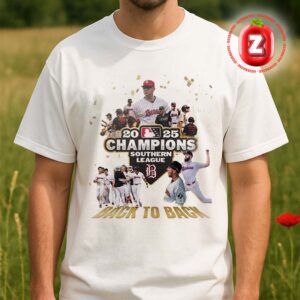 Birmingham Barons At Southern League On 2025 Back To Back Champions Baseball Unisex T-Shirt