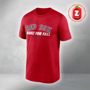 Boston Red Sox Nike Red 2025 MLB Postseason Authentic Collection Legend Unisex T-Shirt
