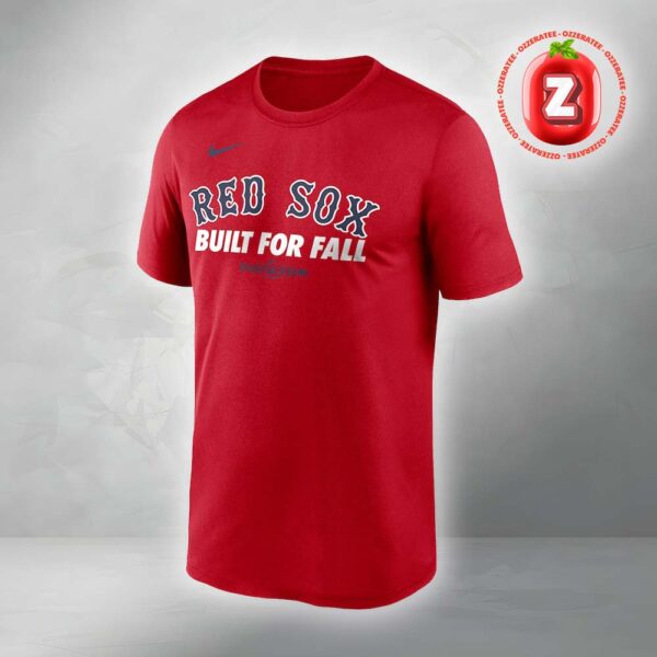 Boston Red Sox Nike Red 2025 MLB Postseason Authentic Collection Legend Unisex T-Shirt