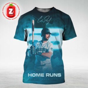 Cal Raleigh 53 Home Runs Seattle Mariners Power Hitting Highlight All Over Print Shirt