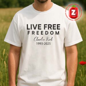 Charlie Kirk Live Free Freedom 1933-2025 RIP