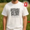 Charlie Kirk When People Stop Talking That’s When Violence Happens Quote Unisex T-Shirt