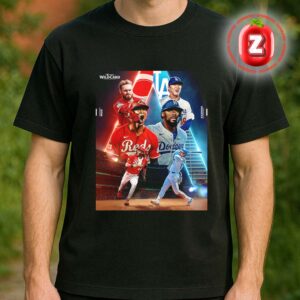 Cincinnati Reds vs Los Angeles Dodgers At Wild Card On 2025 MLB Baseball Postseason Rivalry Unisex T-Shirt