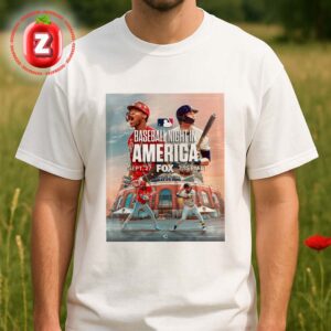 Cincinnati Reds vs Milwaukee Brewers Baseball Poster At American Family Field On September 27 2025 MLB Night In America Unisex T-Shirt
