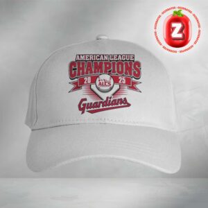 Cleveland Guardians 2025 AL Central American League Champions Classic Cap Hat Snapback