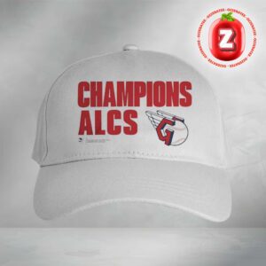 Cleveland Guardians 2025 ALCS Champions MLB Locker Room Classic Cap Hat Snapback