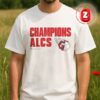 Cleveland Guardians 2025 ALCS Champions MLB Locker Room Unisex T-Shirt