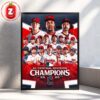 Detroit Tigers vs Cleveland Guardians At Wild Card On 2025 MLB Baseball Postseason Clash Artwork Home Decor Poster Canvas