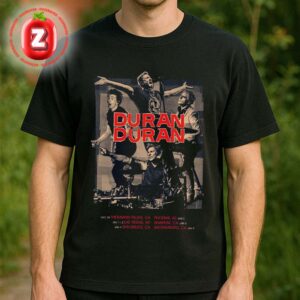 Duran Duran North America Tour 2025 Live Concert Dates and Locations Unisex T-Shirt