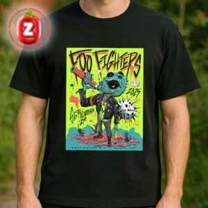 Foo Fighters Live In Washington D.C On September 21 2025 At The Black Cat Unisex T-Shirt