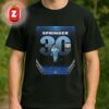 Homage x The Simpsons Burgundy Washington Commanders NFL 2025 Season Unisex T-Shirt