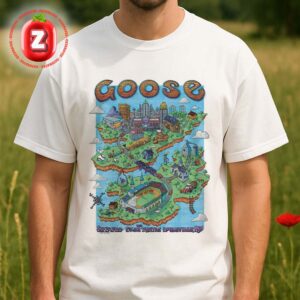 Goose Poster At Palace Theatre In Louisville KY On September 23 24 2025 Unisex T-Shirt