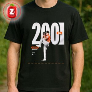 Hunter Brown Houston Astros 200 Strikeouts 2025 Pitching Milestone Highlight Unisex T-Shirt