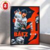 Jose Caballero New York Yankees Stolen Base Leader MLB Baseball 2025 Vintage Grit Home Decor Poster Canvas