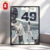 Jose Ramirez Cleveland Guardians At AL Central On 2025 Division Champions MLB Baseball Celebration Power Artwork Home Decor Poster Canvas