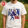 Josh Allen Buffalo Bills Fastest To Reach 300 Touchdowns In NFL History 2025 Unisex T-Shirt