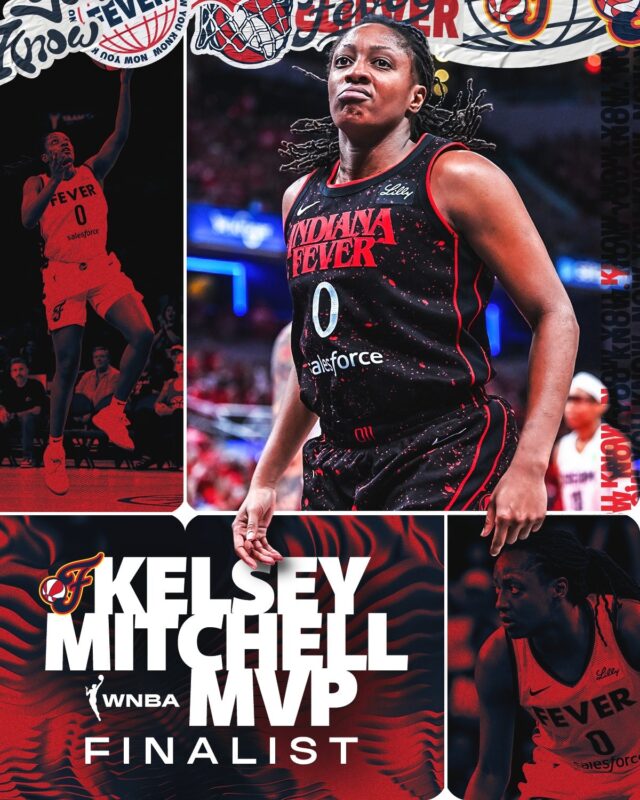 Kelsey Mitchell Indiana Fever WNBA MVP Finalist 2025 Season Highlights