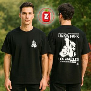 Linkin Park From Zero World Tour 2025 Tee At Los Angeles Intuit Dome OG Slick LA On September 13th 2025 Two Sides Unisex T-Shirt