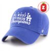 Los Angeles Dodgers 4-Peat We Own The NL West Champions Classic Cap Hat Snapback