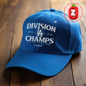 Los Angeles Dodgers Fanatics Royal 2025 NL West Division Champions Locker Room Classic Cap Hat Snapback