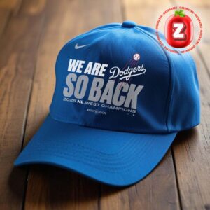 Los Angeles Dodgers Nike Royal 2025 NL West Division Champions Classic Cap Hat Snapback