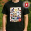 Minnesota Vikings vs Pittsburgh Steelers International Showdown NFL Dublin Game American Football On October 28 2025 Unisex T-Shirt