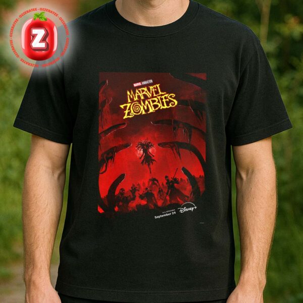 Marvel Zombies Disney Plus Series Release September 24 2025 Horror Superhero Unisex T-Shirt