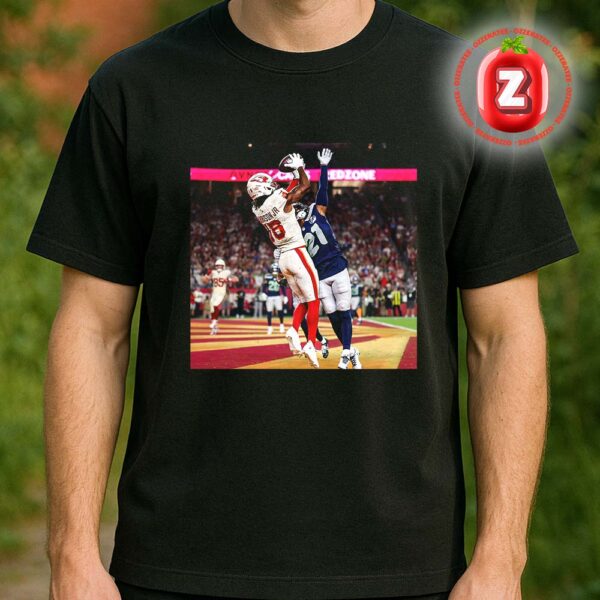 Marvin Harrison Jr vs Devon Witherspoon At Seahawks On 2025 Redemption Catch NFL Unisex T-Shirt