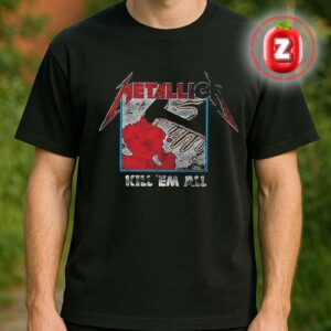 Metallica Kill Em All x Merch Jungle Exclusive Limited Collection Unisex T-Shirt