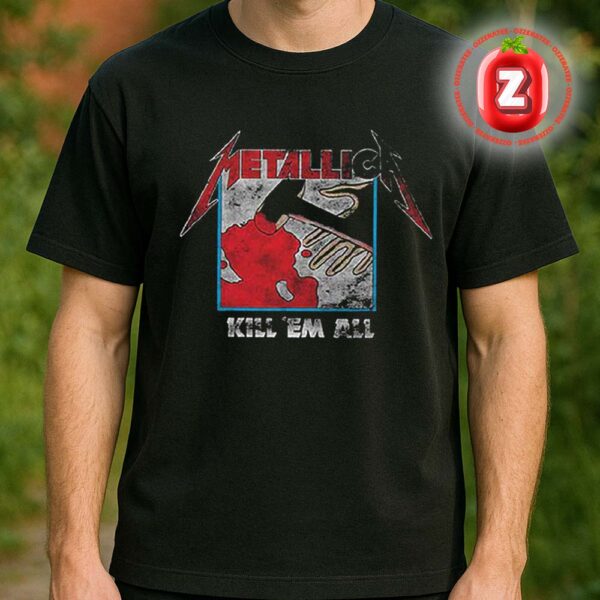 Metallica Kill Em All x Merch Jungle Exclusive Limited Collection Unisex T-Shirt