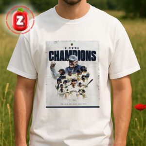 Milwaukee Brewers Celebrate NL Central Championships From 2011 To 2025 Unisex T-Shirt