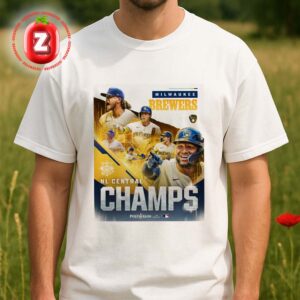 Milwaukee Brewers Clinch 2025 NL Central Title In Playoff Push Unisex T-Shirt
