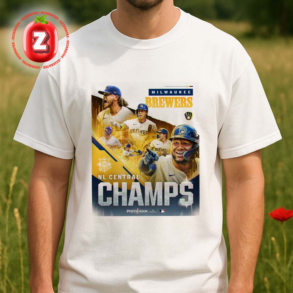 Milwaukee Brewers Clinch 2025 NL Central Title In Playoff Push Unisex T-Shirt