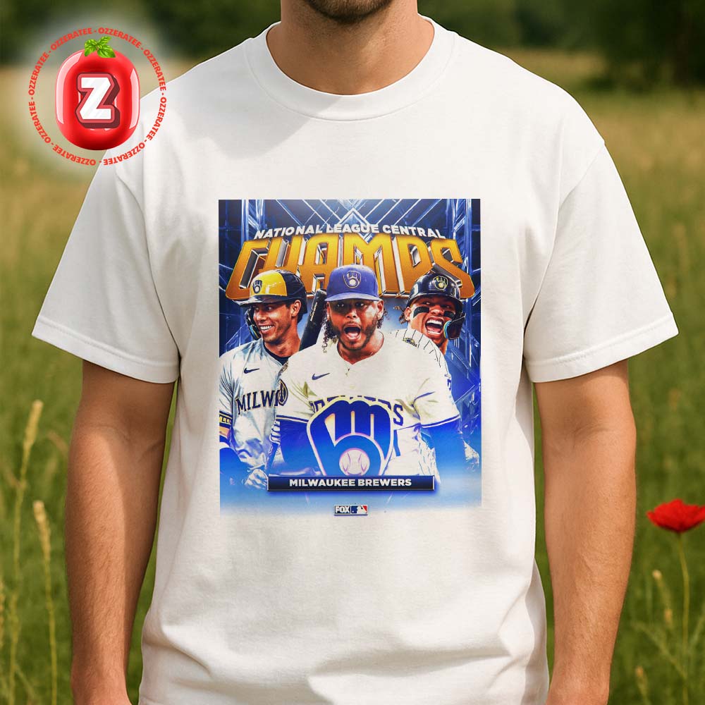 Milwaukee Brewers Crowned 2025 National League Central Champions Unisex T-Shirt