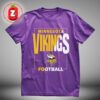 Minnesota Vikings Boys Purple Coin Toss NFL 2025 Season Unisex T-Shirt
