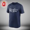 New York Yankees Navy 2025 MLB Postseason Locker Room Unisex T-Shirt