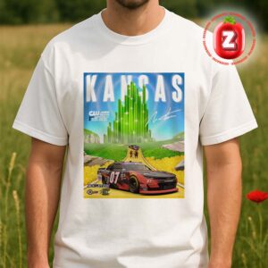 Nick Leitz Chevrolet Racing At Kansas On 2025 NASCAR Xfinity Series Motorsport Wizard Of Oz Artwork Unisex T-Shirt