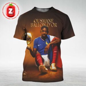 Ousmane Dembélé France Ballon d’Or 2025 Winner Glory Moment All Over Print Shirt