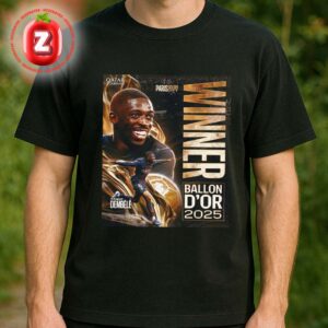 Ousmane Dembele France National Team Ballon d’Or 2025 Football Unisex T-Shirt